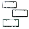 Chrome Plated Plastic License Plate Frames